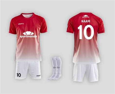 zelf voetbalshirt ontwerpen